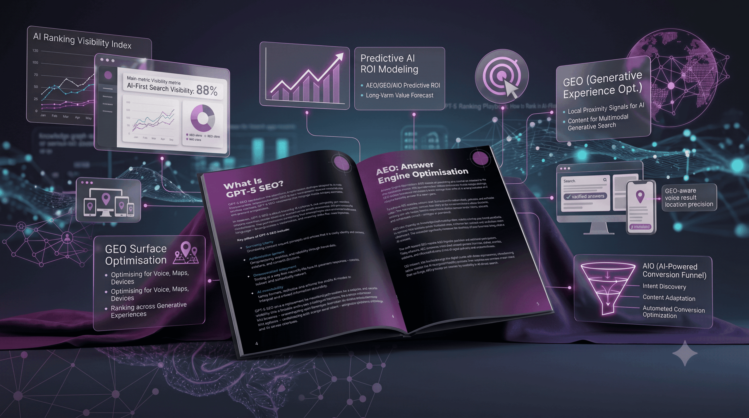 GPT-5 Ranking Playbook: How to Rank in AI-First Search – AEO + GEO + AIO